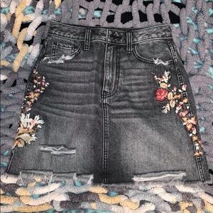 Abercrombie jean skirt
